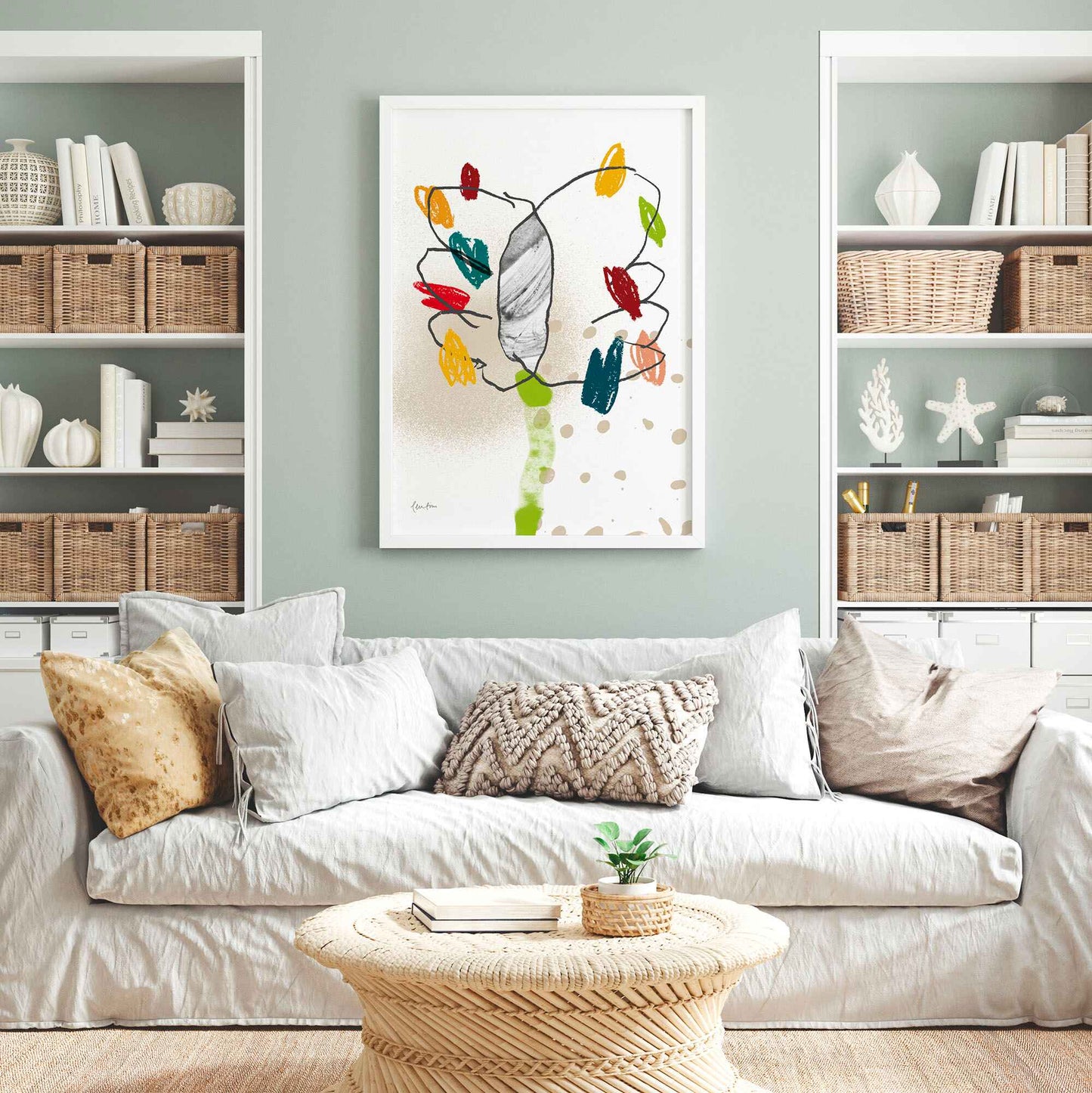 Tranquil constellation in multicolor #1