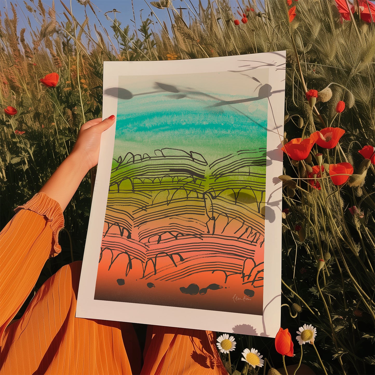 Whispers of dreams in multicolor #1