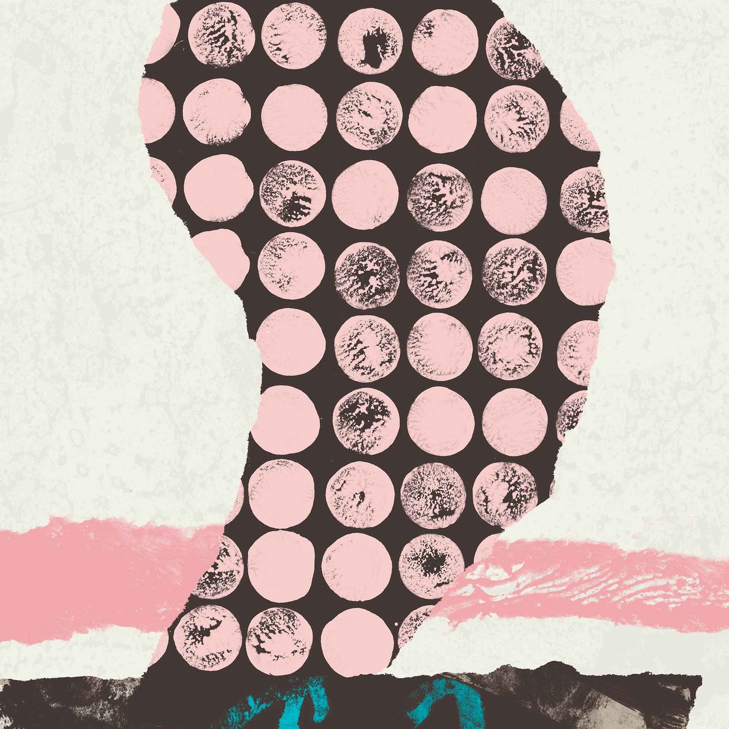 Strokes and pink dots #1